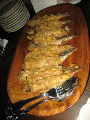 Sarde in Saor Venetian style marinated sardines: Venetian appetizers