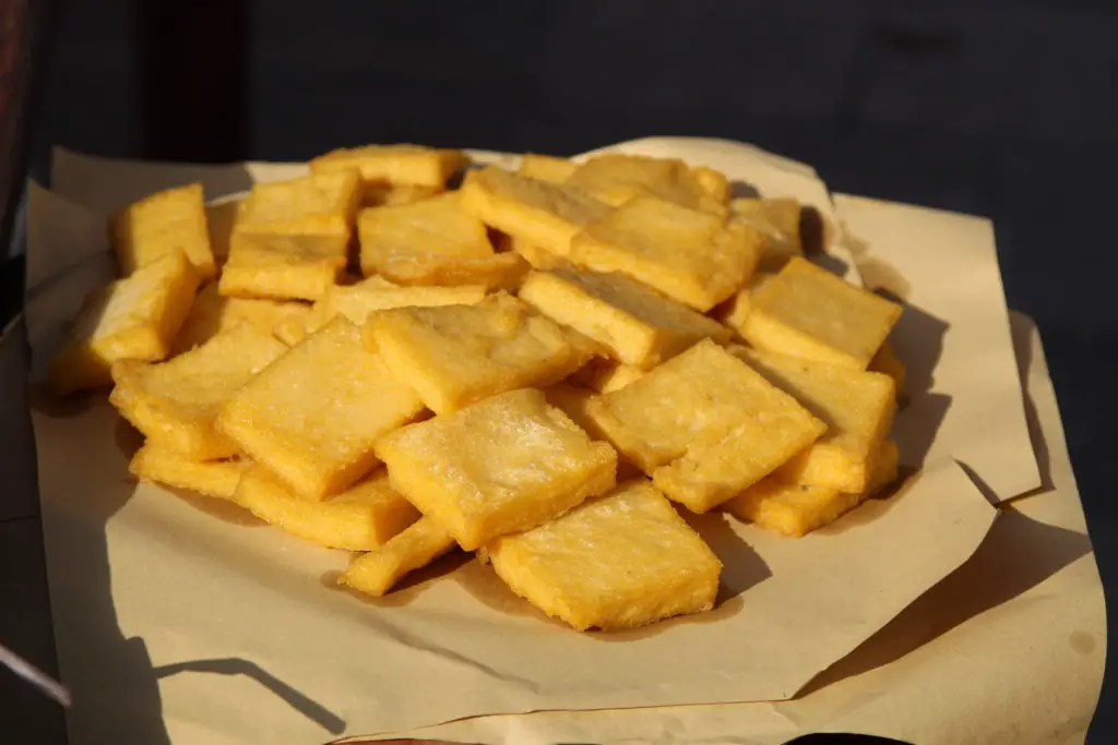 Fried Polenta sticks