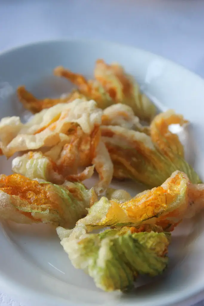 Fried Zucchini Flowers