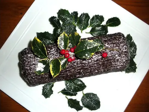 Tronchetto Christmas dessert from Piedmont