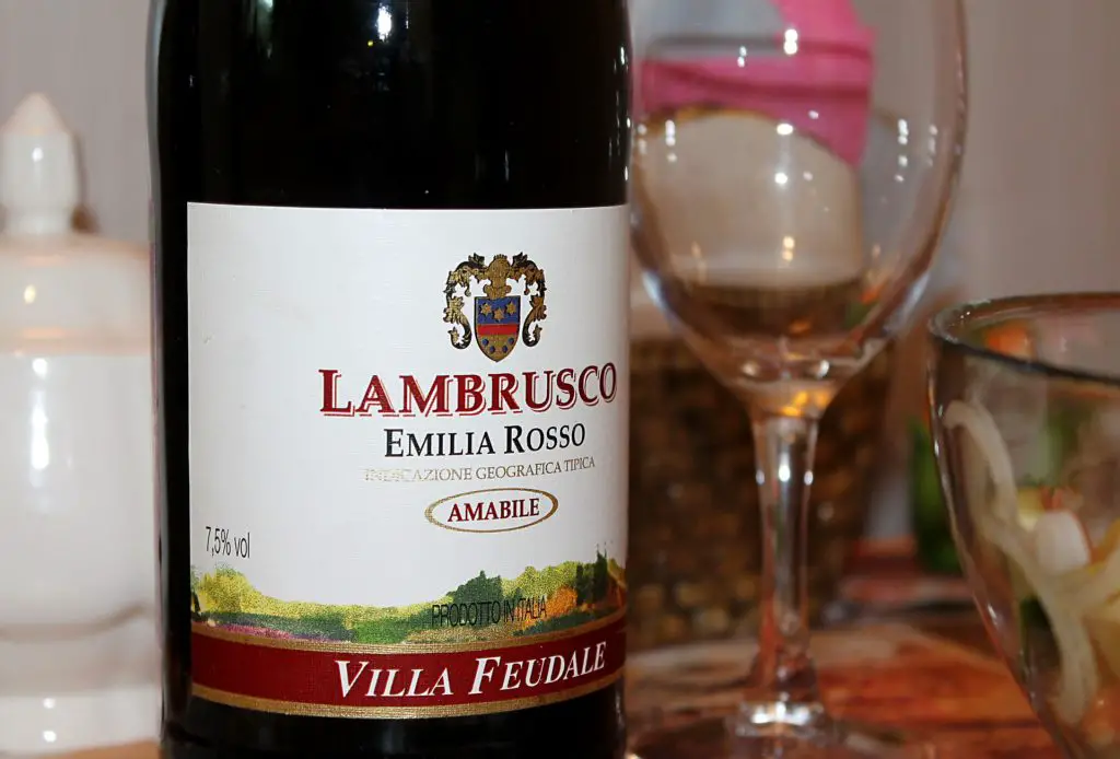 Lambrusco Red Wine EMilia Romagna