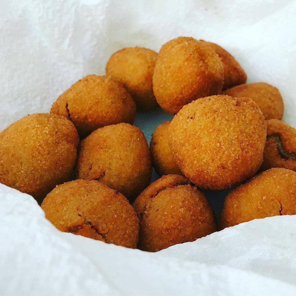 Italian Fried Stuffed Ascolana Olives Recipe