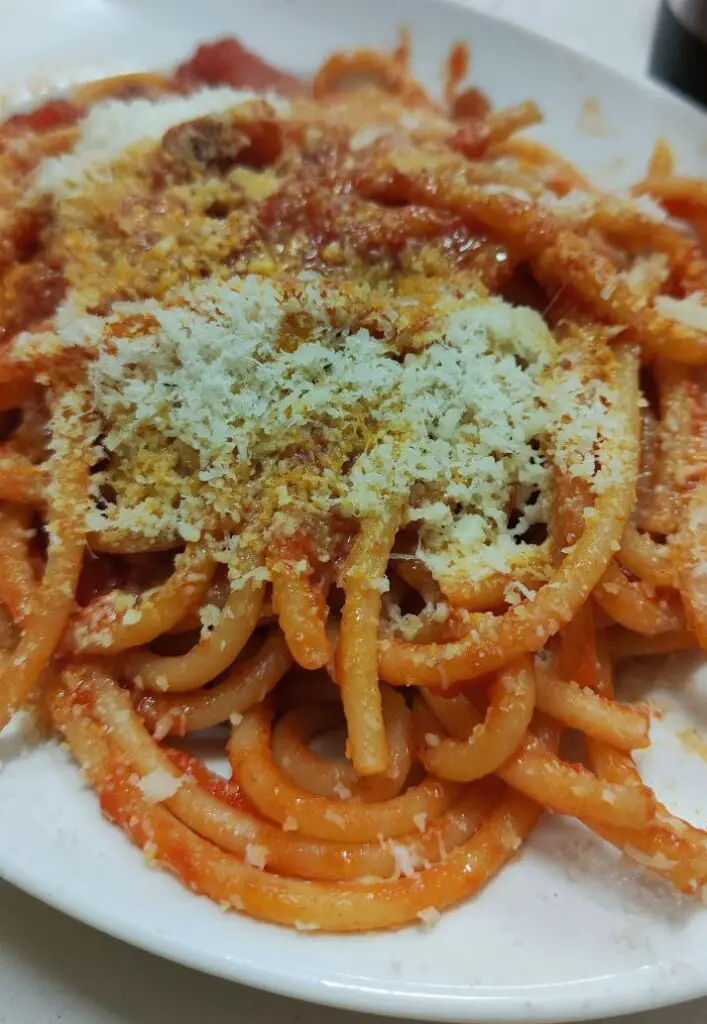 Pasta Amatriciana hidden gems in rome food