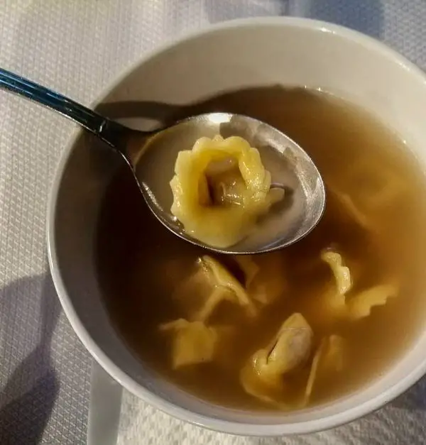 Traditional Stuffed Pasta from Cremona, Italy: Marubini in Broth