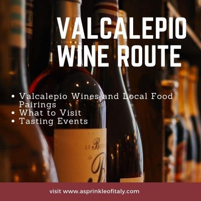 Valcalepio wine route