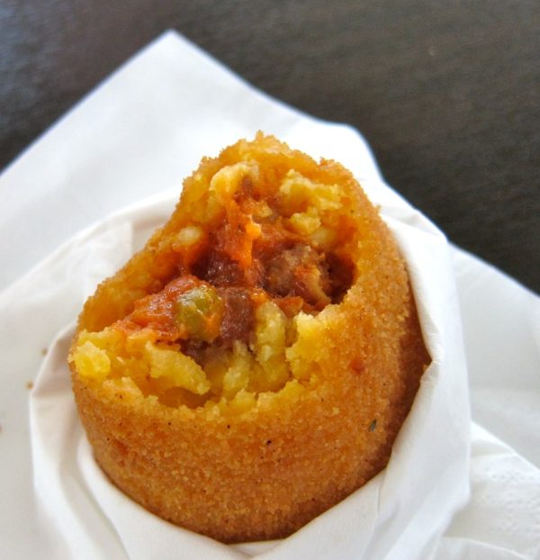 Arancini what to eat in Sicily