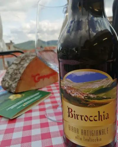 Birrocchia lentils beer Castelluccio di Norcia